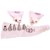 Noor Cake Decoration Icing Bag (Reusable) 25cm with 5 Nozzle, Steel and Cotton ,White, 8 Pc Set