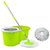 modern magic 360 Spin Floor Cleaning Easy Bucket Steel Mop with 2 Microfiber Heads (Multi Color)