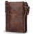  Brown Pure Leather Bi-fold Wallets for Men
