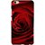 FUSON Designer Back Case Cover for Vivo V5 (Closeup Of Red Rose With Sprinkled With Water Droplets)