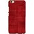 FUSON Designer Back Case Cover for Vivo V5 (Cloth Design Dark Red Maroon Paper Sheet Bloody)