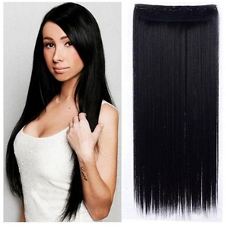 Tahiro Black Casual Hair Extension Pack Of 1 Tahiro Black Casual Hair Extension Pack Of 1