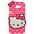 Cantra Hello Kitty 3D Designer Back Cover For Samsung Galaxy A5 (2016) - Pink
