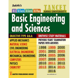 Basic Engineering And Science Pdf For Tancet