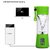 Personal Blender USB Rechargeable High Power Electric Juice Cup Multifunction Blender Protein Mixer (GREEN)