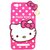 Cantra Hello Kitty 3D Designer Back Cover For 4A - Pink