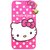 Cantra Hello Kitty 3D Designer Back Cover For Oppo A59 - Pink