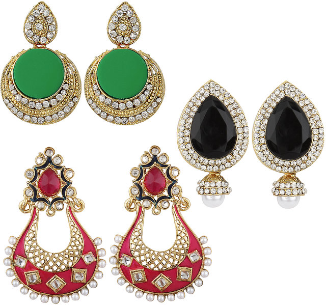 Shopclues clearance earrings combo