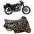 De AutoCare Premium Quality Junglee Matty Two Wheeler Bike Body Cover For Royal Enfeeld Bullet