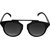 HH Black Unisex Wayfarer Sunglasses