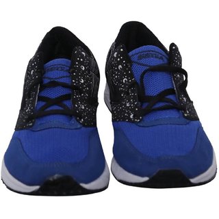 Buy SAGA Blue/Black Running Shoes 
