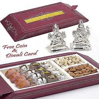 Aapno Rajasthan Gift Box with Kaju sweets dryfruits and Idols Prices in ...