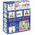 Ratna's Play Panda Fun With Shapes Type 2 (58 Colorful Magnetic Shapes)(164 Designs + Magnetic Board + Wooden Stand Included )