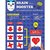 Play Panda Brain Booster Set Two Having 50+ Puzzles To Be Solved Using 9 Different Magnetic Shapes For Boys & Girls Ages 6 - 99