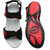 Tomcat Men's Red  Black Velcro Floaters