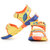 Liberty Footfun Yellow Faux Leather Sandals Belleies For Kids