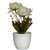 HOB White Decorative Flower With White Vase