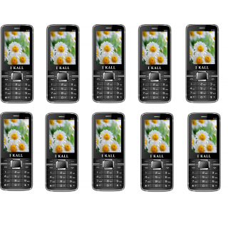 Combo Of 10 , K35 I Kall Dual Sim Multimedia Mobile Phone With FM Bluetooth