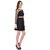 Rigo Black Self Design Midi Dress Dress For Women