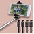 ECellStreet Compact Pocket Size Metal Selfie Stick Wired With Aux Cable Monopod For Reliance Lyf Water 4 (Color May Vary)