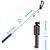 ECellStreet Compact Pocket Size Metal Selfie Stick Wired With Aux Cable Monopod For Reliance Lyf Water 4 (Color May Vary)