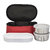 Carrolite 3 in 1 Red Lunchbox2 Steel Container1 Plastic Chapati tray