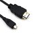 HDMI to Micro HDMI Cable for Smartphone Tablet Kindle Fire HD 1.5M