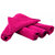 Home Berry 450 GSM Fushia Pink Hand Towels(32cmX46cm) (Pack of 4)