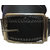 Men's Formal Belt Black color white stitching Light weight Belt at best price