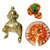 Brass Laddu Gopalonly4you / Thakur Ji Idol (8.5x5.5x9 cm) (Free Poshak  Pagdi)