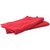 Home Berry 450 GSM Red Hand Towels (32cmX46cm)(Pack of 2)