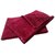 Home Berry 450 GSM Maroon Hand Towels (32cmX46cm)(Pack of 2)