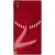FUSON Designer Back Case Cover for Sony Xperia T3 (High Heel Red And White Socks Beautiful Legs Girl)