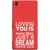 FUSON Designer Back Case Cover for Sony Xperia XA :: Sony Xperia XA Dual (Comes True Love You Forever Valentine Couples Lovers)