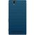 FUSON Designer Back Case Cover for Sony Xperia T2 Ultra :: Sony Xperia T2 Ultra Dual SIM D5322 :: Sony Xperia T2 Ultra XM50h (Hexa Design Honey Bee Hive Art Style Blue)