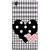 FUSON Designer Back Case Cover for Sony Xperia XA :: Sony Xperia XA Dual (Two Hearts Towels Pink Love Lovers Small Checks )