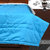 Just Linen 200 TC 100% Cotton Percale Stripes, Aqua Blue Color, Single Size AC Comforter