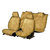 Lowernce Seat Cover Towel Type (Beige ) for - Maruti Suzuki Omni Van ( 8 Seater)