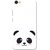 Vivo V5 Case, Black Cute Panda White Slim Fit Hard Case Cover/Back Cover for Vivo V5/V5S