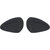 Transfomers Black Motorcycle Bike Tank Knee Pad Safety Pad For Enfield Bullet Thunderbird Type 2