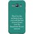 FUSON Designer Back Case Cover for Samsung Galaxy J1 (2015) :: Samsung Galaxy J1 4G (2015) :: Samsung Galaxy J1 4G Duos :: Samsung Galaxy J1 J100F J100Fn J100H J100H/Dd J100H/Ds J100M J100Mu (Your Future Ruin The Happiness Of Your Present )