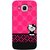 FUSON Designer Back Case Cover for Samsung Galaxy J2 (6) 2016  J210F :: Samsung Galaxy J2 Pro (2016) (Small Cute Pink Red Paper Bubbles Circles Valentine)