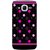 FUSON Designer Back Case Cover for Samsung Galaxy J2 (6) 2016  J210F :: Samsung Galaxy J2 Pro (2016) (Lines Of Pink Blurred Balls Falling Against A Black Background)