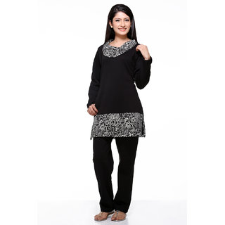 winter night suits for ladies online