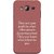 FUSON Designer Back Case Cover for Samsung Galaxy J3 (6) 2016 :: Samsung Galaxy J3 2016 Duos :: Samsung Galaxy J3 2016 J320F J320A J320P J3109 J320M J320Y  (Important Only You Know What Is Best For You)