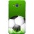 FUSON Designer Back Case Cover for Samsung Galaxy J3 Pro :: Samsung Galaxy J3 (2017) (Football Green Ground Ball Black White Fifa League )