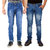 Van Galis Men's Multicolor Regular Fit Jeans (Pack Of 2)