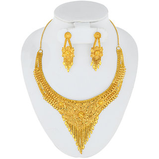 Kalyani covering necklace set top