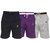 Vimal-Jonney Multicolor Cotton Shorts For Men(Pack Of 3)