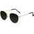Laurels Green Night Vision Oval Unisex Sunglasses

